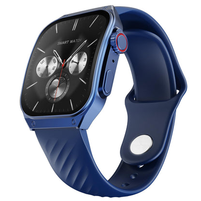 Fire-Boltt ARC 49.8mm (1.96 inch) AMOLED Always On Curved Display Smart Watch, Bluetooth Calling, Wireless Charging, 100+ Sports Modes, Water-Resistant 100+ Cloud Watch Faces (Black)